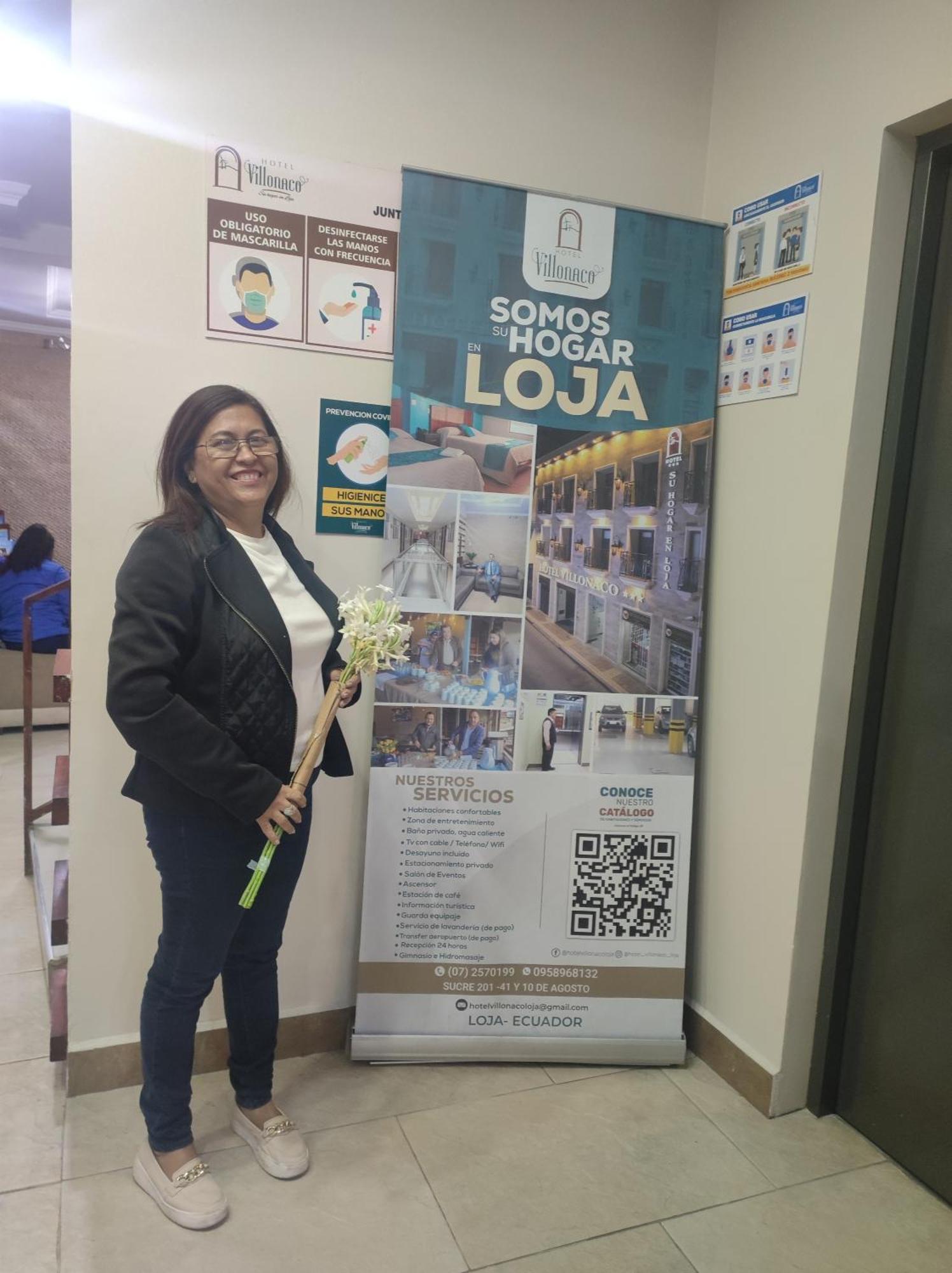 Hotel Villonaco Loja Bagian luar foto